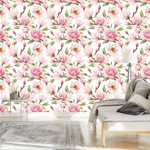 Tapeta Wiosenne Kwiaty Magnolii