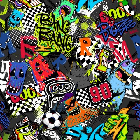 Tapeta Sportowa Dla Chłopca Piłka Nożna Graffiti Tapeta Sportowa Dla Chłopca Piłka Nożna Graffiti