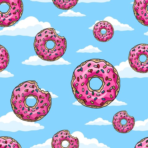 Tapeta Pączki W Chmurach
