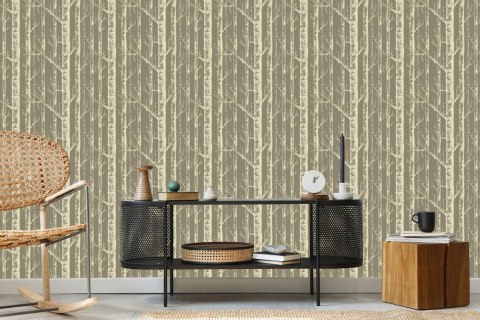 Tapeta Drzewa W Stylu Vintage