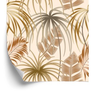 Tapeta Liście W Stylu Boho
