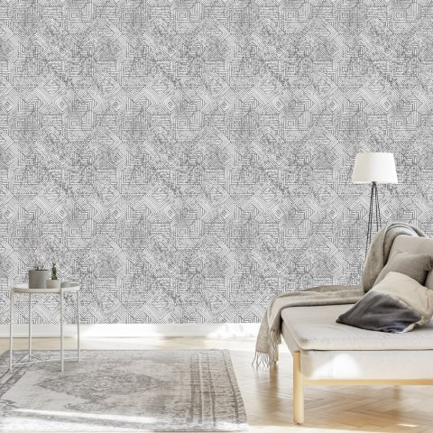 Tapeta Geometryczna W Stylu Vintage