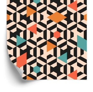 Tapeta Kolorowe Geometryczne Wzory
