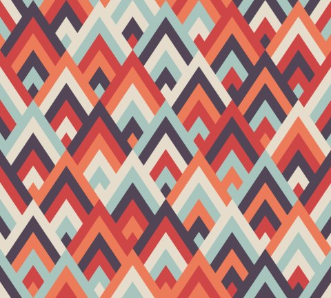 Tapeta Kolorowe Wzory Geometryczne