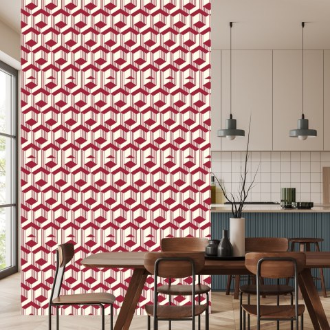 Tapeta Orientalny Wzór Geometryczny