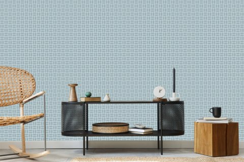 Tapeta Wzór Geometryczny W Stylu Retro