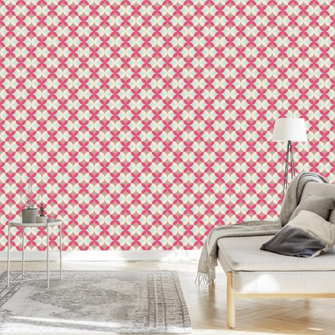 Tapeta Abstrakcja W Stylu Retro