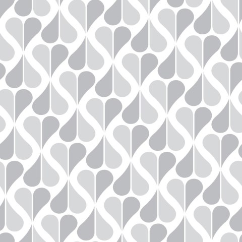 Tapeta Klasyczny Wzór Retro W Odcieniach Szarości