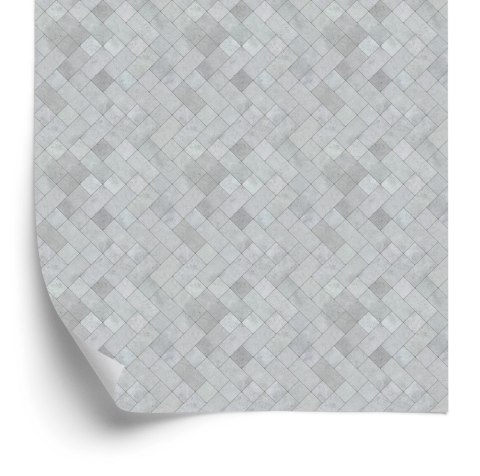Tapeta Modernistyczny Beton W Formie Mozaiki