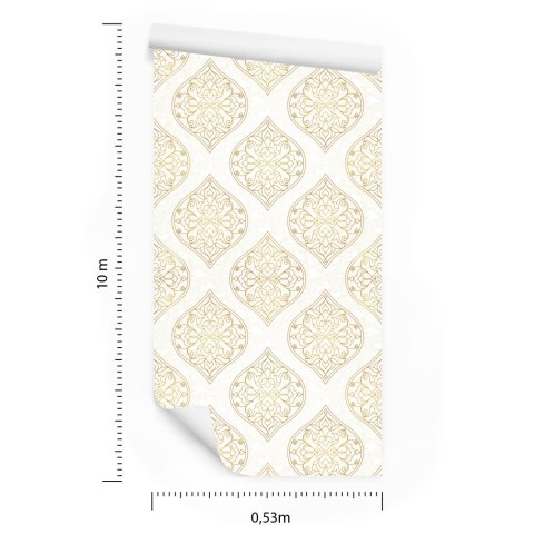 Tapeta Retro - Ornamenty W Stylu Wschodnim