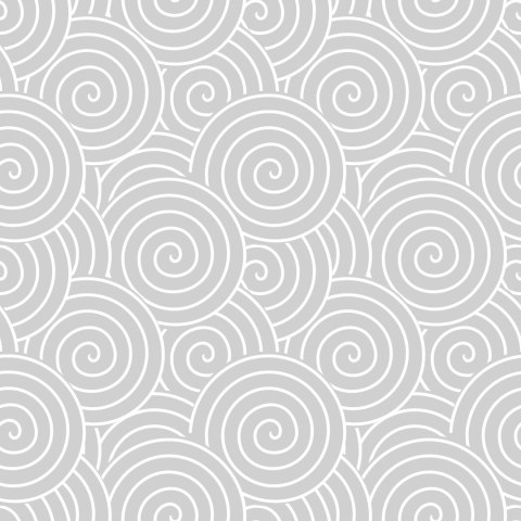 Tapeta Retro - Wirujące Szaro - Białe Spirale