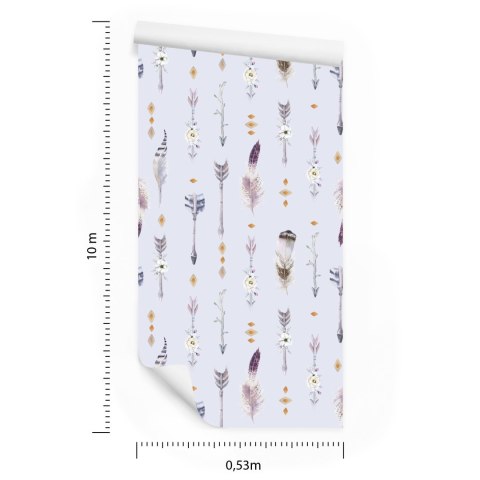 Tapeta Pióra W Stylu Boho