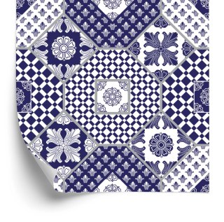 Tapeta Ornamenty - Patchwork