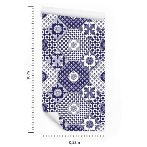 Tapeta Ornamenty - Patchwork