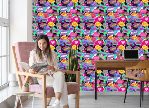 Tapeta Pop-Art Chat