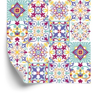 Tapeta Ścienna, Orientalna Mozaika, Do Jadalni