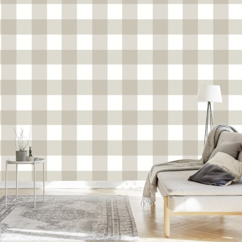 Tapeta Geometryczna, Optyczna W Kratę, Do Salonu Tapeta Geometryczna, Optyczna W Kratę, Do Salonu