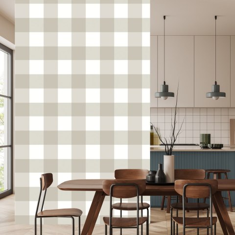 Tapeta Geometryczna, Optyczna W Kratę, Do Salonu Tapeta Geometryczna, Optyczna W Kratę, Do Salonu