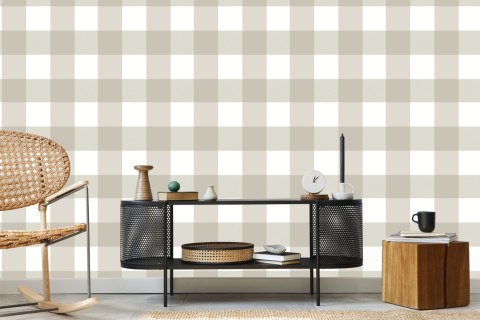 Tapeta Geometryczna, Optyczna W Kratę, Do Salonu Tapeta Geometryczna, Optyczna W Kratę, Do Salonu