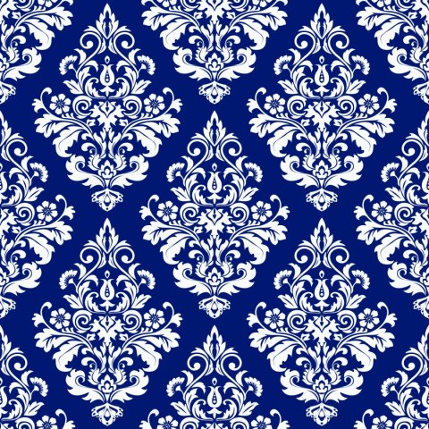 Tapeta Ornamenty W Stylu Barokowym