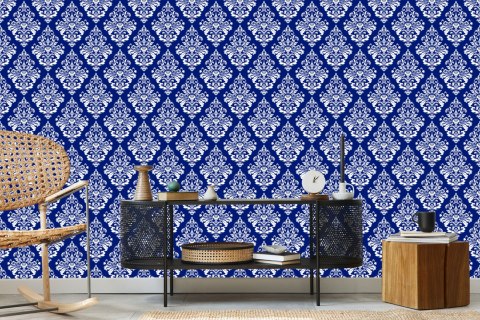 Tapeta Ornamenty W Stylu Barokowym
