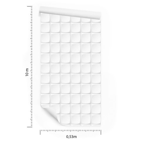 Tapeta Geometryczna 3D, Optyczna, Do Salonu, Biura