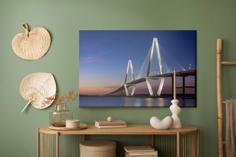 Obraz Na Płótnie Most Arthur Ravenel Jr. Bridge, Usa Obraz Na Płótnie Most Arthur Ravenel Jr. Bridge, Usa