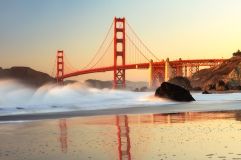 Obraz Na Płótnie Most Golden Gate, San Francisco Obraz Na Płótnie Most Golden Gate, San Francisco