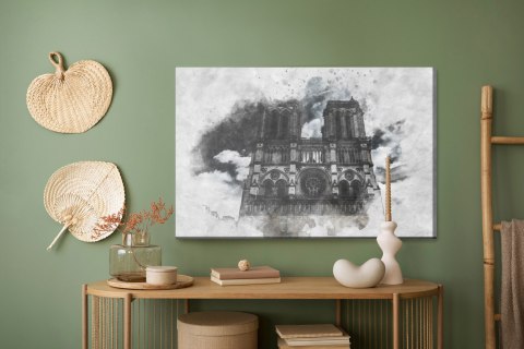 Obraz Na Płótnie Katedra Notre Dame, Paryż Obraz Na Płótnie Katedra Notre Dame, Paryż