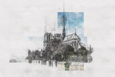 Obraz Na Płótnie Katedra Notre Dame, Paryż Obraz Na Płótnie Katedra Notre Dame, Paryż