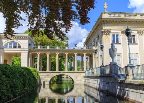 Obraz Na Płótnie Park Łazienkowski W Warszawie Obraz Na Płótnie Park Łazienkowski W Warszawie