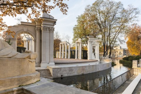 Obraz Na Płótnie Teatr Na Wodzie W Warszawie Obraz Na Płótnie Teatr Na Wodzie W Warszawie