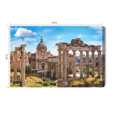 Obraz Na Płótnie Forum Romanum 3D Obraz Na Płótnie Forum Romanum 3D