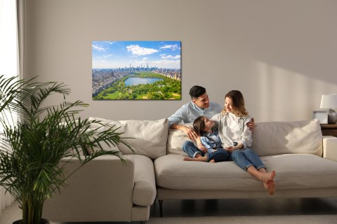 Obraz Na Płótnie Widok Z Lotu Ptaka Na Central Park W Nowym Jorku Obraz Na Płótnie Widok Z Lotu Ptaka Na Central Park W Nowym Jorku