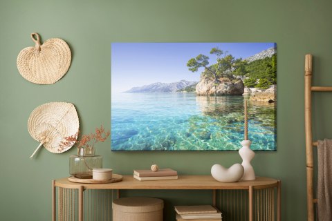 Obraz Na Płótnie Riwiera Makarska, Chorwacja Obraz Na Płótnie Riwiera Makarska, Chorwacja