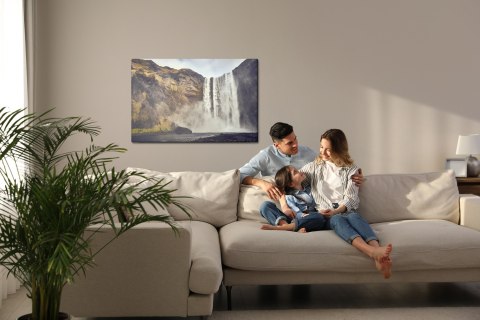 Obraz Na Płótnie Wodospad Skogafoss Na Islandii Obraz Na Płótnie Wodospad Skogafoss Na Islandii