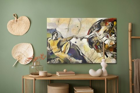 Obraz Na Płótnie Stworzenie Adama Na Styl Pablo Picasso Obraz Na Płótnie Stworzenie Adama Na Styl Pablo Picasso