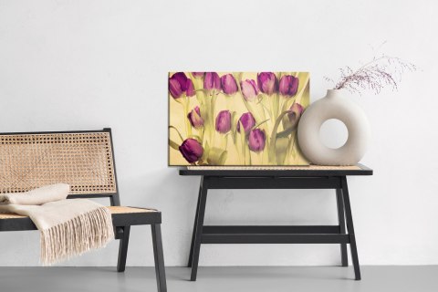Obraz Na Płótnie Tulipany W Stylu Retro Obraz Na Płótnie Tulipany W Stylu Retro