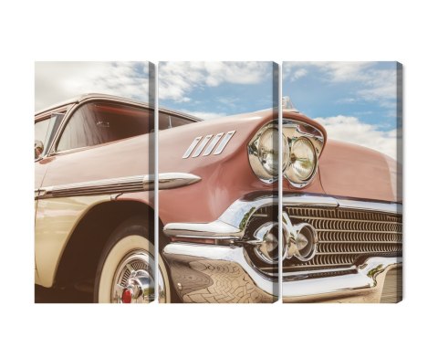 Obraz Wieloczęściowy Amerykańskie Auto Z Lat 50-Tych Xx Wieku Obraz Wieloczęściowy Amerykańskie Auto Z Lat 50-Tych Xx Wieku