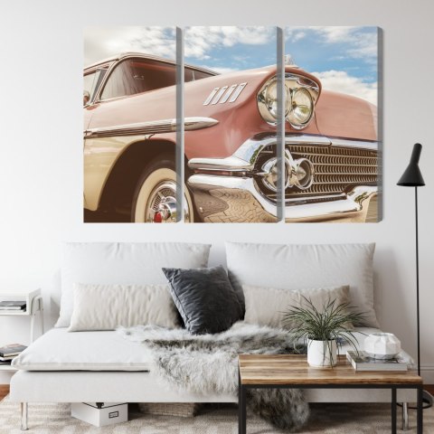 Obraz Wieloczęściowy Amerykańskie Auto Z Lat 50-Tych Xx Wieku Obraz Wieloczęściowy Amerykańskie Auto Z Lat 50-Tych Xx Wieku