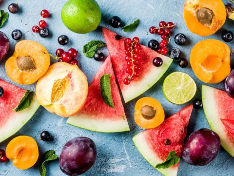 Obraz Wieloczęściowy Wakacyjne Owoce Obraz Wieloczęściowy Wakacyjne Owoce