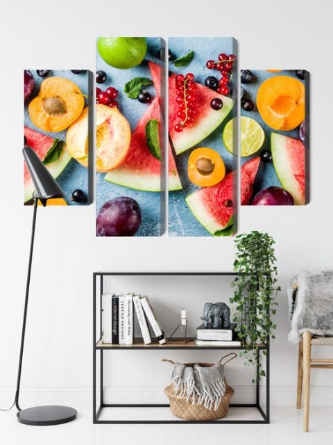 Obraz Wieloczęściowy Wakacyjne Owoce Obraz Wieloczęściowy Wakacyjne Owoce