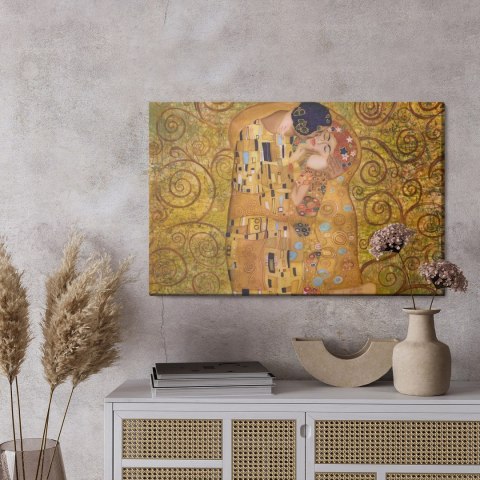 Obraz Na Płótnie Gustav Klimt Pocałunek Reprodukcja Obraz Na Płótnie Gustav Klimt Pocałunek Reprodukcja