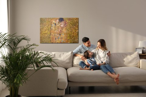 Obraz Na Płótnie Gustav Klimt Pocałunek Reprodukcja Obraz Na Płótnie Gustav Klimt Pocałunek Reprodukcja