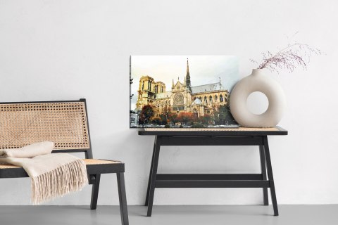 Obraz Na Płótnie Katedra Notre Dame Jak Malowana Obraz Na Płótnie Katedra Notre Dame Jak Malowana