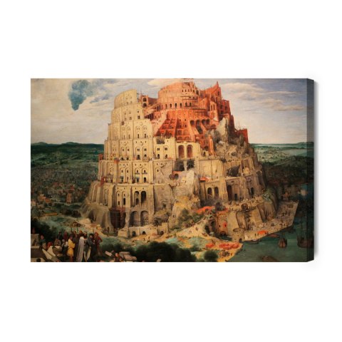 Obraz Na Płótnie Pieter Bruegel Wieża Babel Reprodukcja Obraz Na Płótnie Pieter Bruegel Wieża Babel Reprodukcja