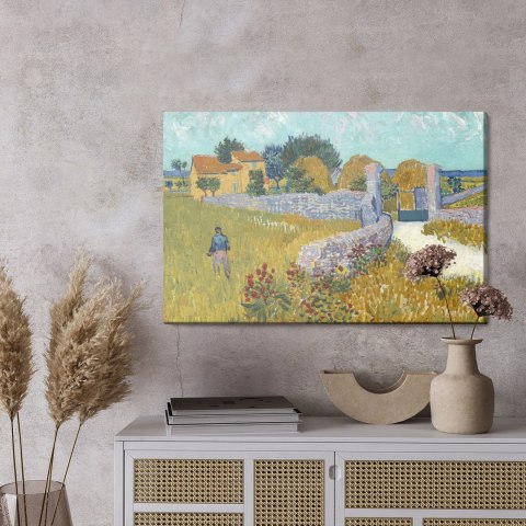 Obraz Na Płótnie Vincent Van Gogh "Dom Wiejski W Prowansji" Reprodukcja Obraz Na Płótnie Vincent Van Gogh "Dom Wiejski W Prowansji" Reprodukcja