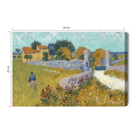Obraz Na Płótnie Vincent Van Gogh "Dom Wiejski W Prowansji" Reprodukcja Obraz Na Płótnie Vincent Van Gogh "Dom Wiejski W Prowansji" Reprodukcja