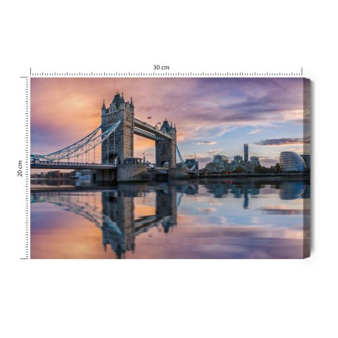 Obraz Na Płótnie Panorama Londynu 3D Obraz Na Płótnie Panorama Londynu 3D