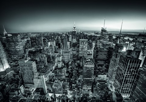 Obraz Na Płótnie Widok Na Manhattan Obraz Na Płótnie Widok Na Manhattan